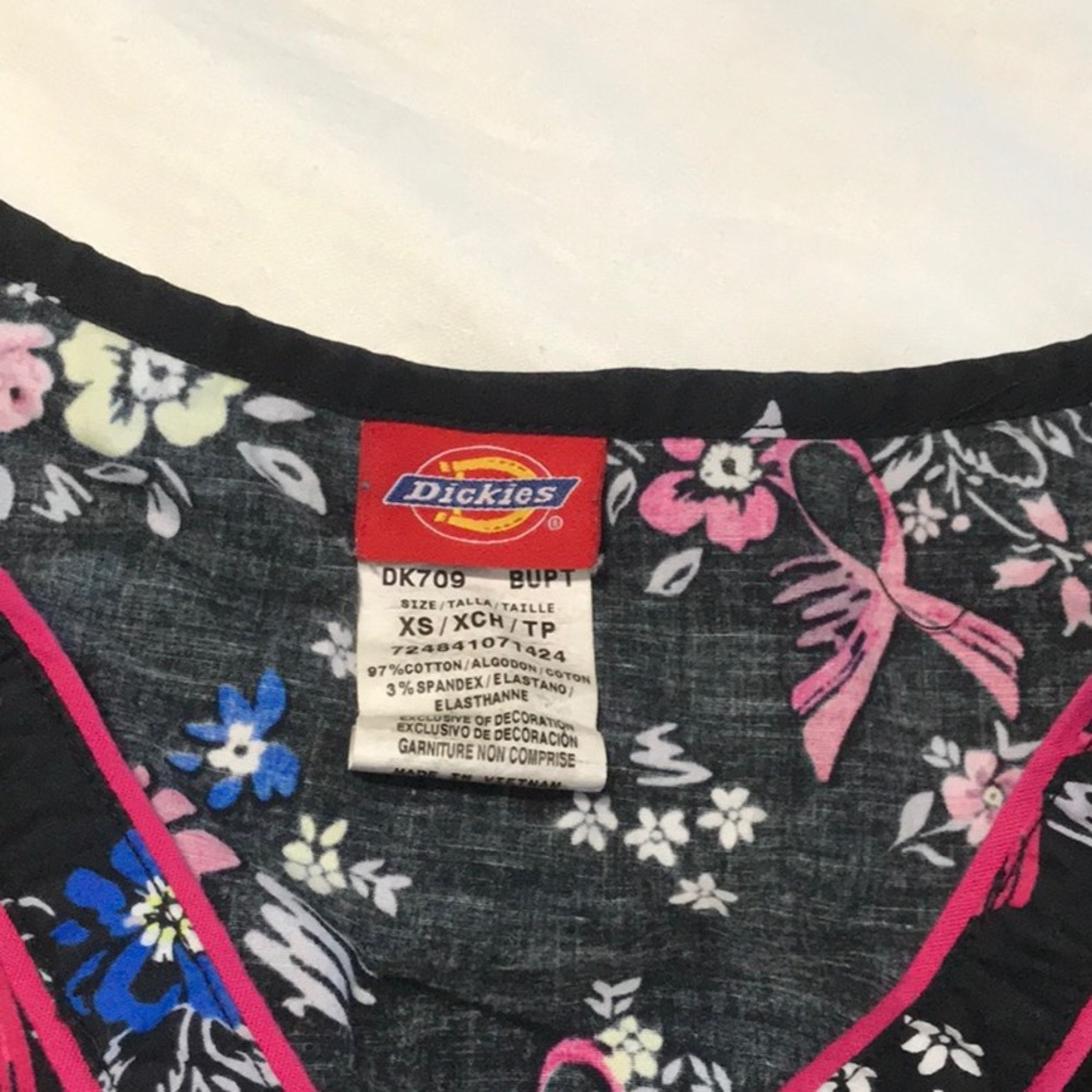 Dickies xs scrub top